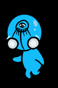 Bebos run running on my way late GIF