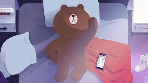Brown Bear Line GIF by Beats by Dre
