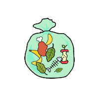 javascompost sustainable composting food scraps javas compost Sticker