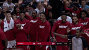 Celebrate Miami Heat GIF by NBA
