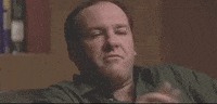 Tony Soprano Nothing GIF