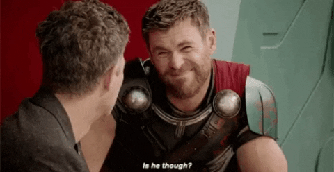 harryadams thor ragnarok is he though GIF