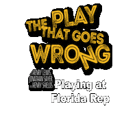The Play That Goes Wrong Sticker by Florida Repertory Theatre