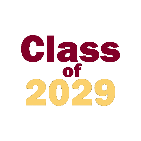 Class Of 2029 Sticker by Springfield College