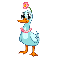 seedsofharmony duck ducky soh happy duck Sticker