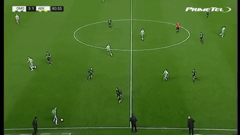 SHOOTANDGOAL giphygifmaker ανδρόνικος κακουλλής ομόνοια-αεκ GIF