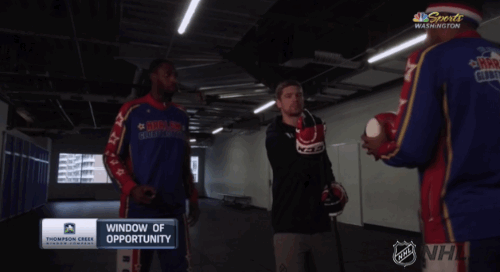 ice hockey basketball GIF by NHL