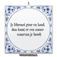 Hoop Nl Sticker by Tegelspreuken.nl
