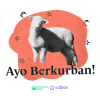 Sheep Sacrifice Sticker by Muslim Pro