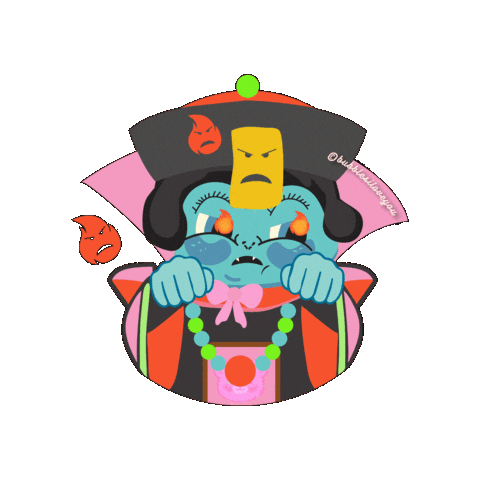 Sad Hong Kong Sticker