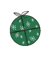 miek_eats christmas kerst kerstmis christmas ornament Sticker