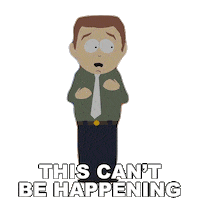 Stephen Stotch Cant Be Sticker by South Park