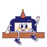 Happy Birthday To You Hello Sticker