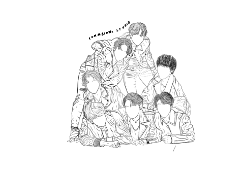 Commbinnistudio giphyupload bts army bangtan Sticker