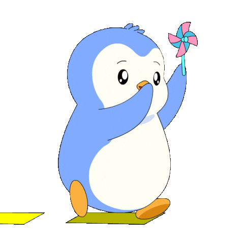 Happy I Love You Sticker by Pudgy Penguins