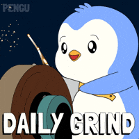 Working Work Work Work GIF by Pudgy Penguins