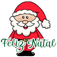 Happy Santa Claus Sticker