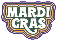 Mardi Gras Parade Sticker by Sweet Baton Rouge