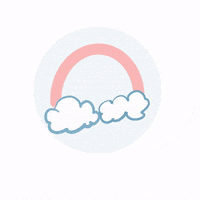 Rainbow Love GIF