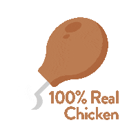 Chicken Meat Sticker by Visionary Pet Foods