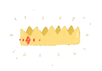 Queen Gold Sticker by jajonc