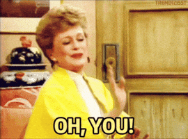 Golden Girls Flirt GIF by slicedbread