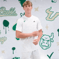 South Florida Tennis GIF by USF Athletics