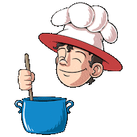 Cook Cooking Sticker by Kekec Pašteta