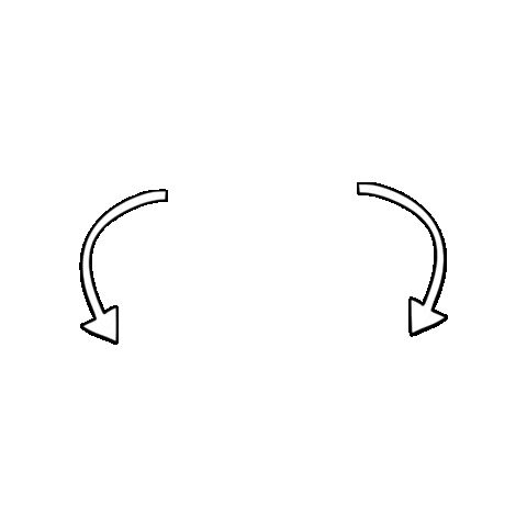 Arrow Pointing Sticker