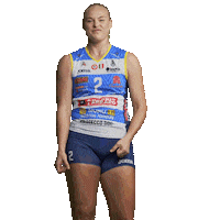 Plummer Celebrating Sticker by ImocoVolley