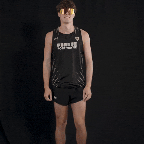 Cross Country Scream GIF by Purdue Fort Wayne Athletics