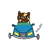 Dog Car Sticker