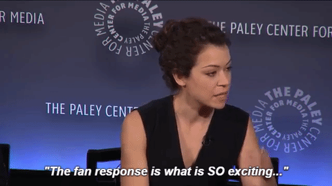 #orphan black #paleyfest GIF by The Paley Center for Media