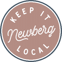 Newberg Sticker by Keep It Local