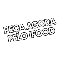 Urus ifood pedidos urus peça agora Sticker