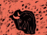 Greek Mythology Bull GIF by Barbara Pozzi