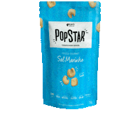 Popstar Popcorn Sticker by Harts Natural
