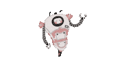 Cartoon Robot Sticker