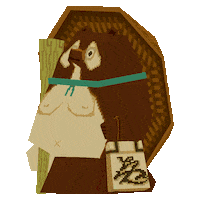 bandainamcoentasia zen master luck stoic Sticker