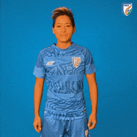 Womens Football Shut Up GIF by Indian Football