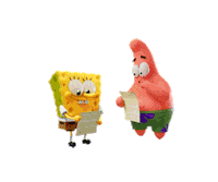 Spongebob Squarepants 3D Sticker by The SpongeBob Movie: Sponge On The Run