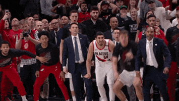 nba playoffs wow GIF by NBA