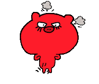 Angrypig Sticker