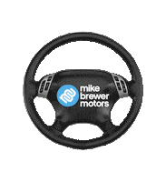 Driving New Car Sticker by Mike Brewer Motors