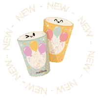 New Post Cup Sticker by Festibox