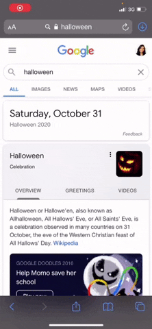 dianaarias_ giphyupload halloween ghost google GIF