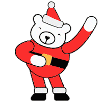 baluorganics love dancing christmas excited Sticker