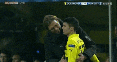debut hug GIF