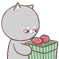 dttofriends gift present lynn dcard Sticker