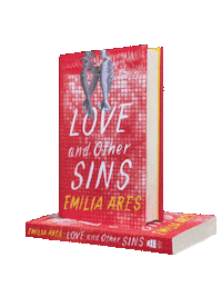 emiliaares love romance book reading Sticker